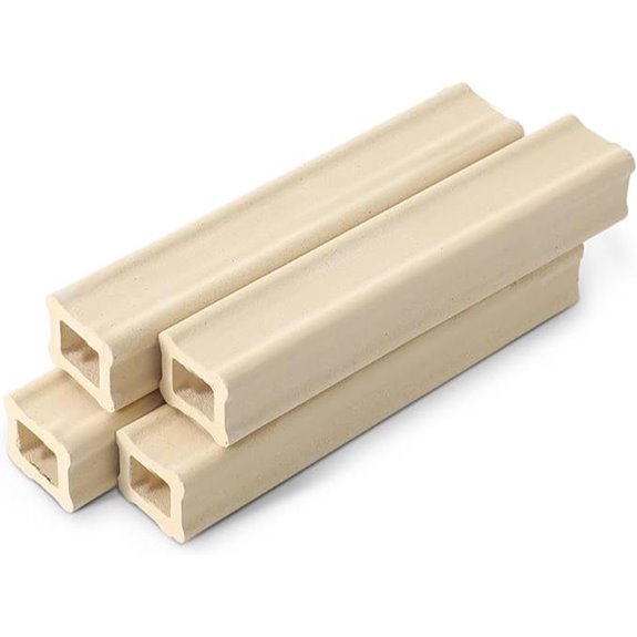Nuanchu 4 Pack Kiln Post Square Ceramic Supports