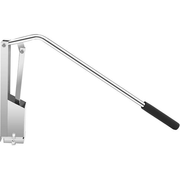 Stainless Steel Clay Extruder with 4 Dies and Handle