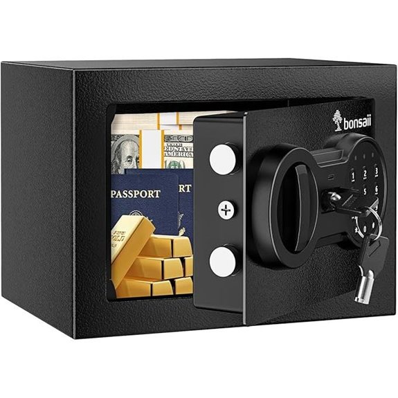 Bonsaii Steel Security Safe with Electronic Lock