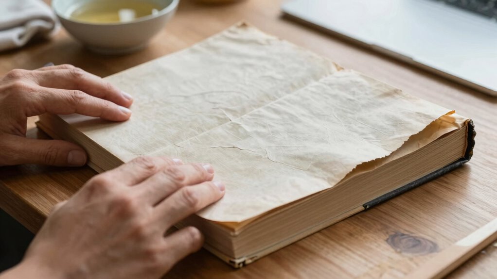 straighten and flatten covers