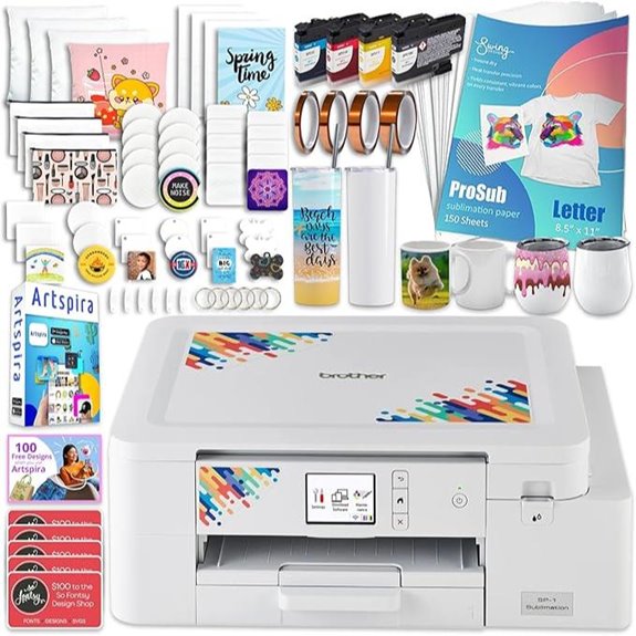 Brother SP-1 Sublimation Printer Starter Bundle