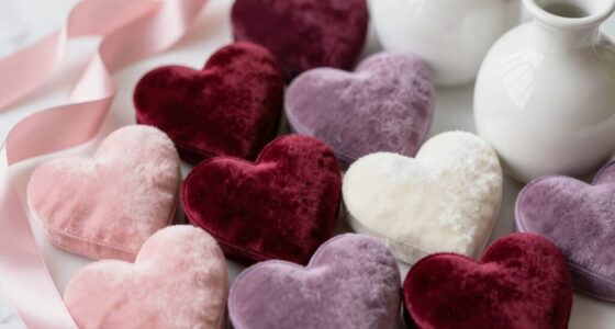 subtle non red valentine colors