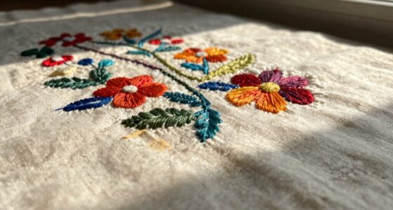 sunlight causes handmade fading