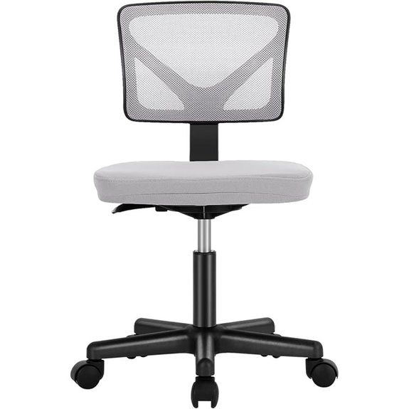 Sweetcrispy Low-Back Mesh Office Desk Chair