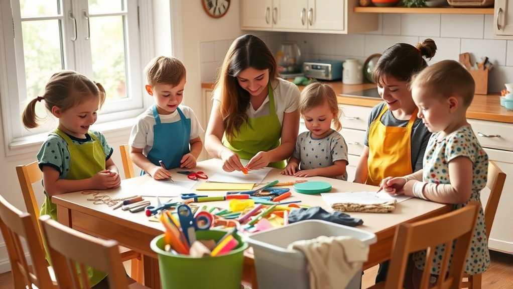 teach safe cleanup routines