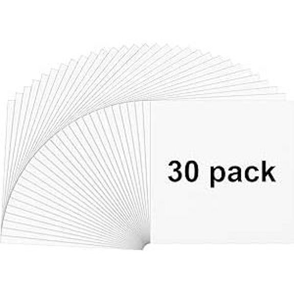 Tujoe 30 Sheets Fire Kiln Shelf Paper (5x5)