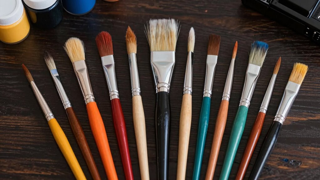 top 15 acrylic oil brushes