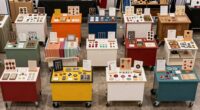 top 15 craft booth carts