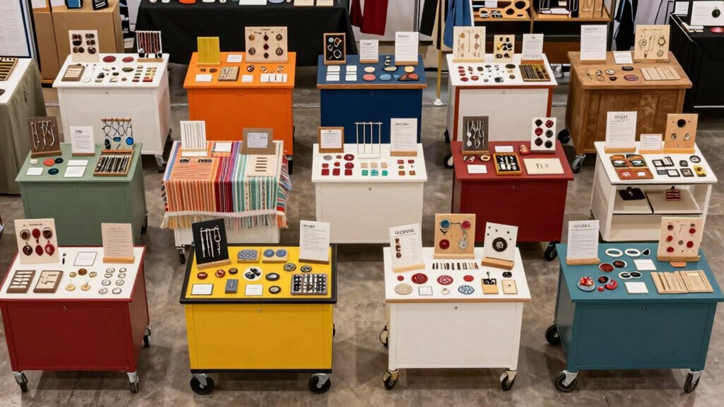 top 15 craft booth carts