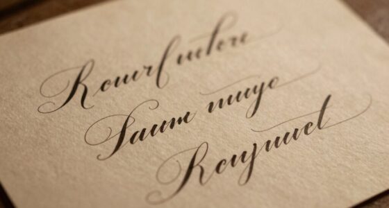 top 5 noticed letterforms