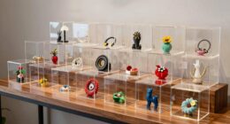 top acrylic display cases