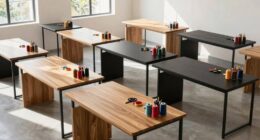 top adjustable craft tables