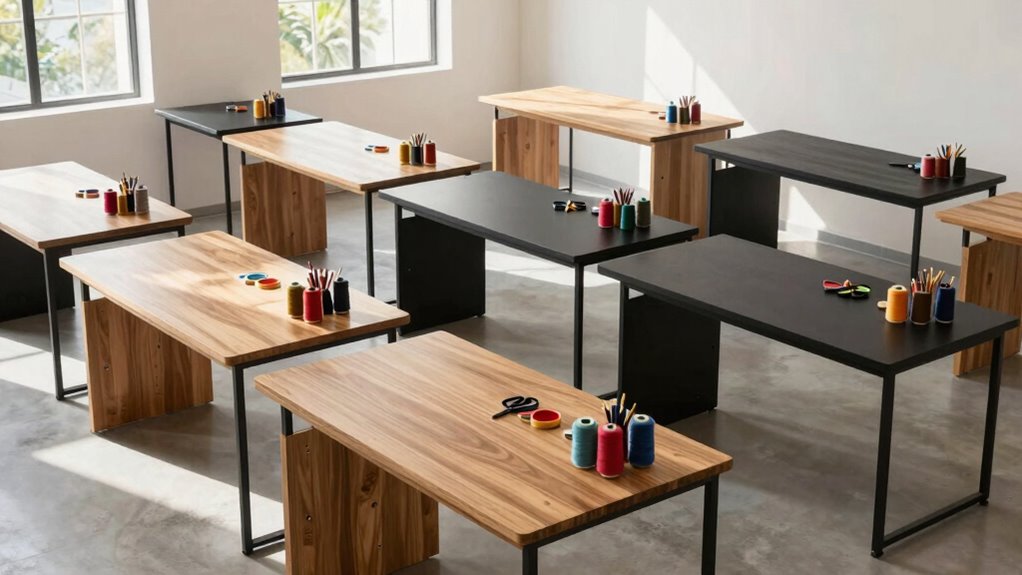 top adjustable craft tables