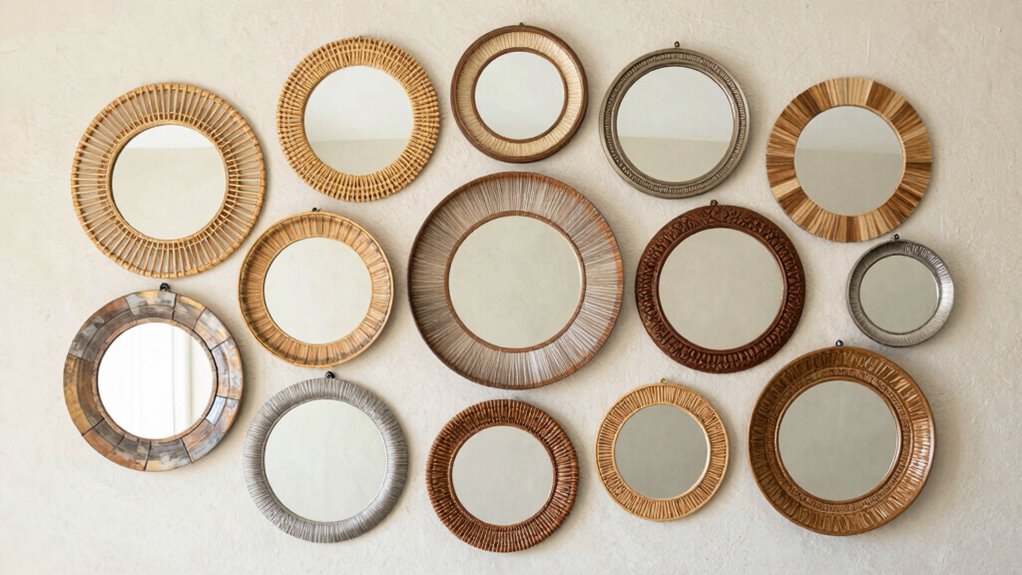 top boho round mirror styles
