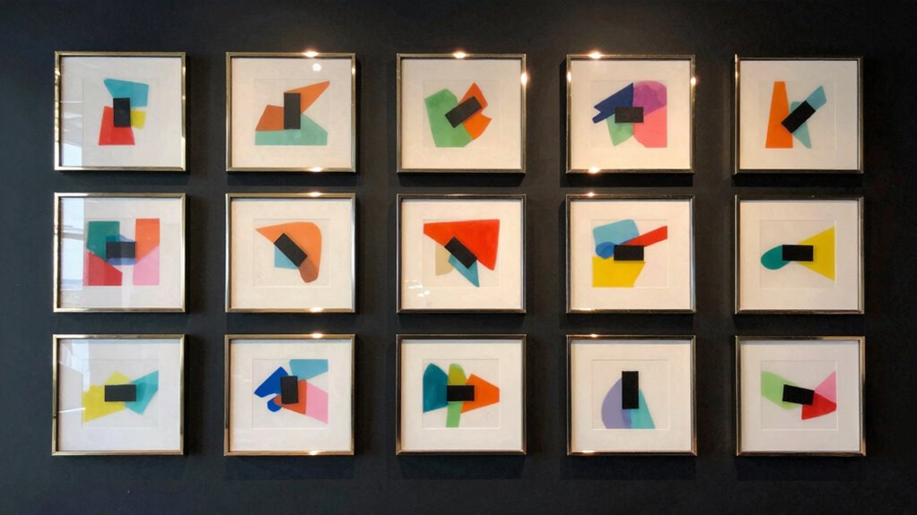 top canvas frame selections