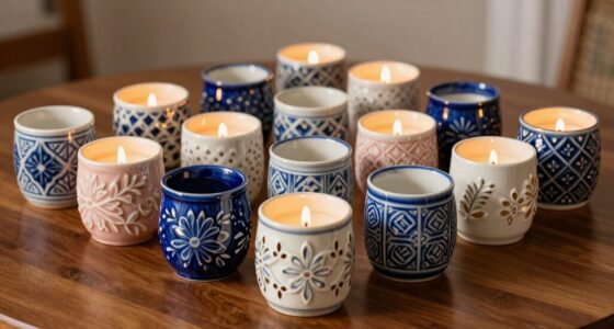 top ceramic candle holder sets