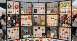 top craft booth grid panels