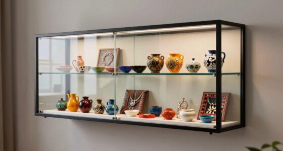 top craft display cases