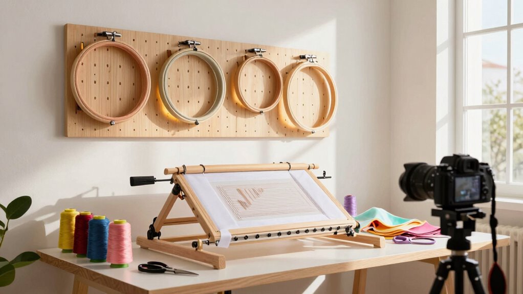 top embroidery hoop stations