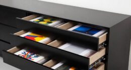 top flat art storage options