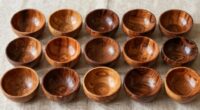top hand carved wooden salad bowls