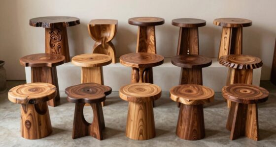 top handcrafted wooden side tables