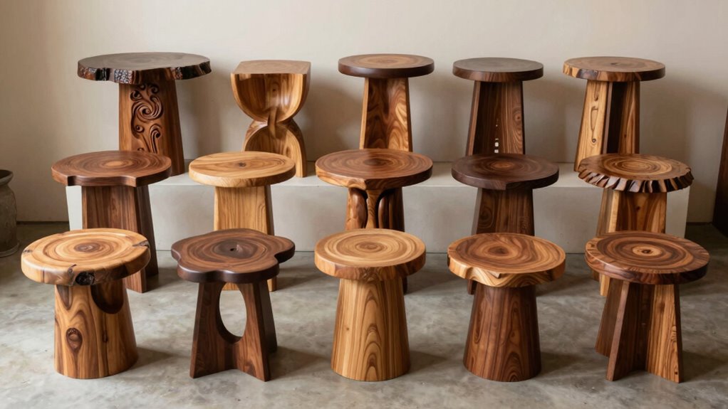 top handcrafted wooden side tables