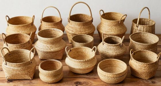 top handwoven seagrass baskets