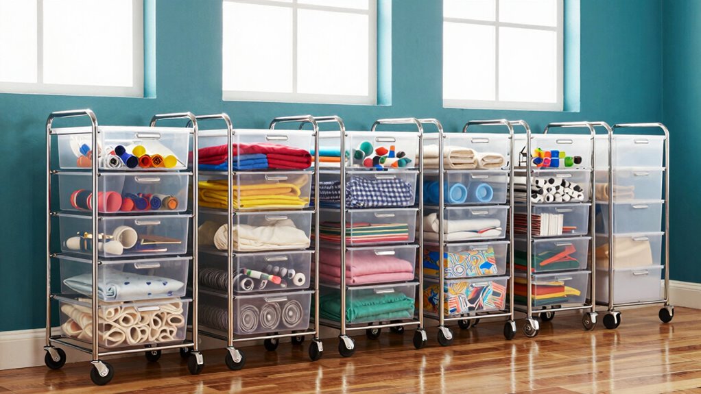 top heavy duty craft carts