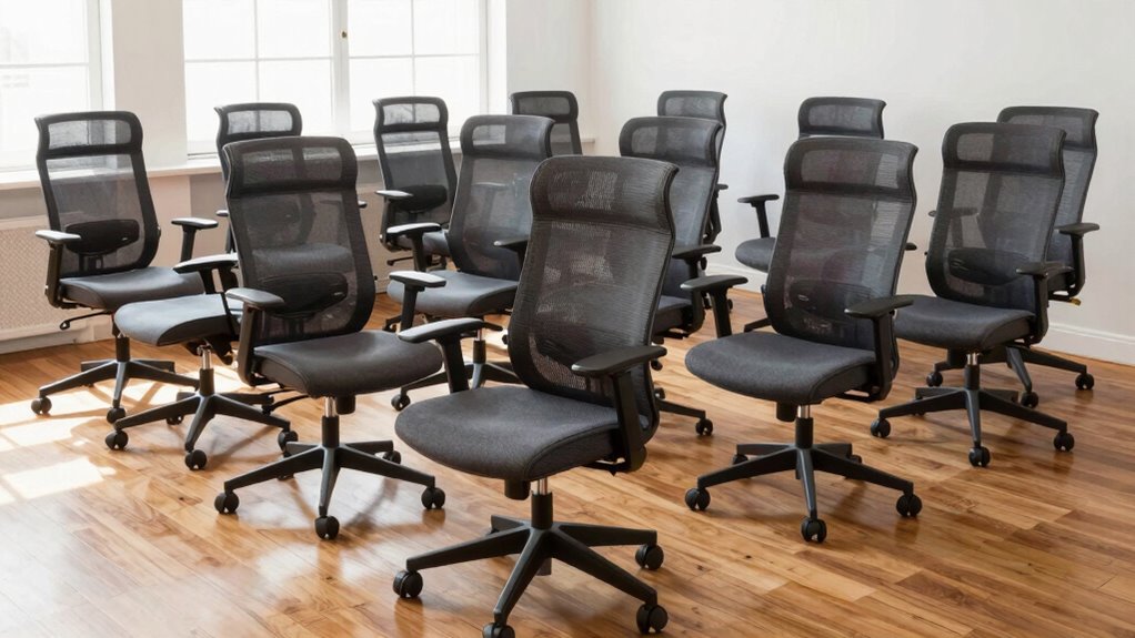 top high back drafting chairs