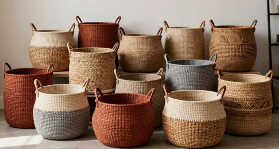 top large woven laundry baskets