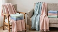 top lightweight linen blankets
