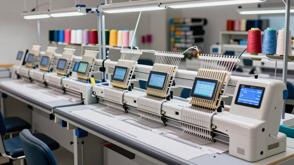 top multi needle embroidery machines