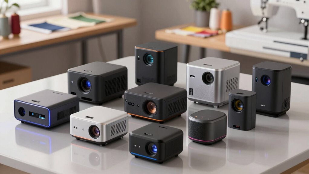 top portable sewing projectors