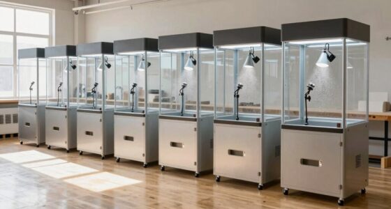 top portable wood spray booths