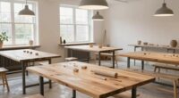 top pottery studio tables