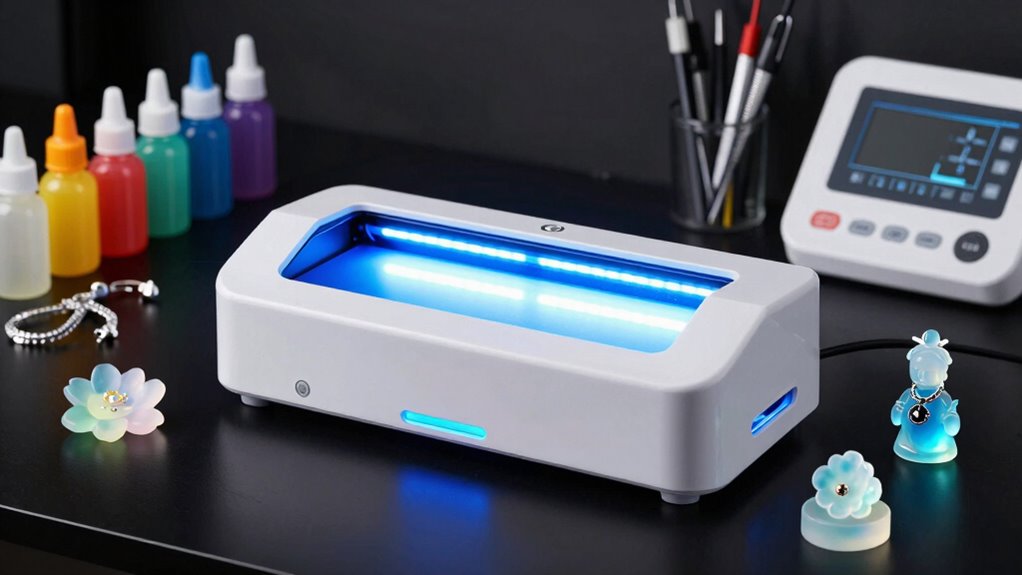 top resin uv curing stations