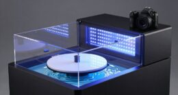 top resin wash and cure stations