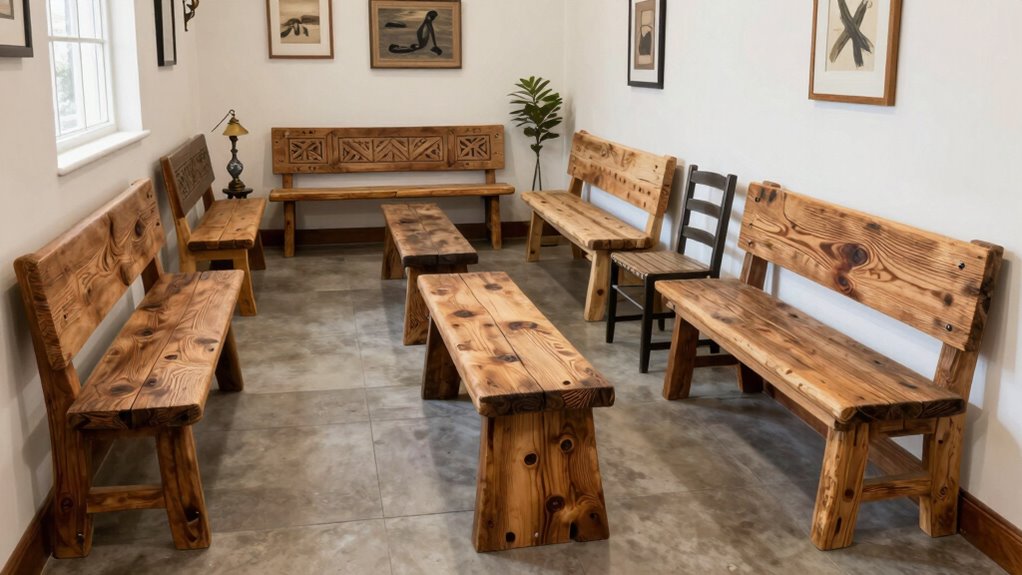 top rustic entryway bench selection