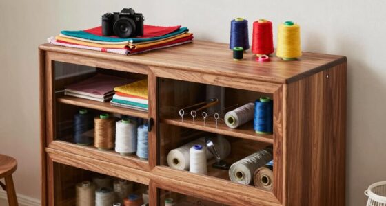 top sewing storage cabinet combos