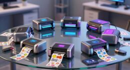 top sticker printer machines
