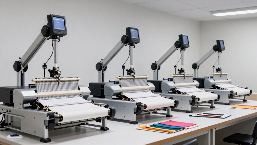 top stitch regulation machines