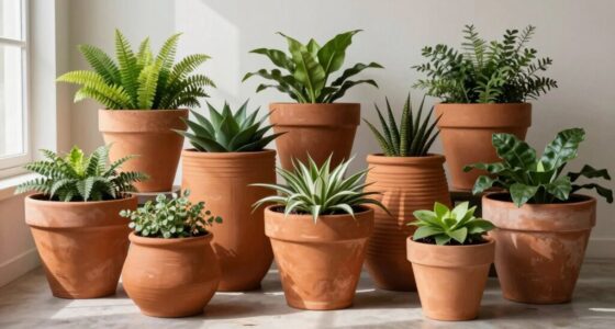 top terracotta planter sets