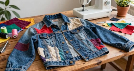 transform worn garments creatively