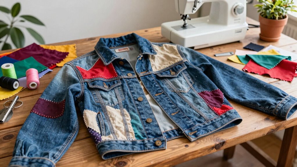 transform worn garments creatively