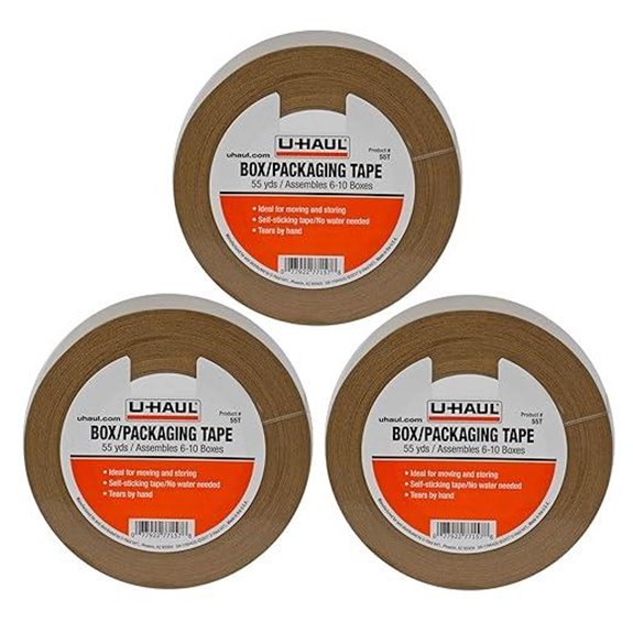 U-Haul Moving Tape Pack of 3 Rolls