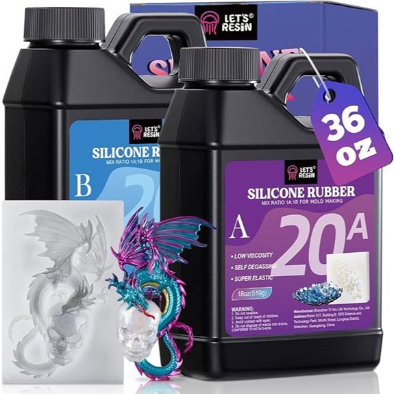 Let'S RESIN Silicone Mold Making Kit