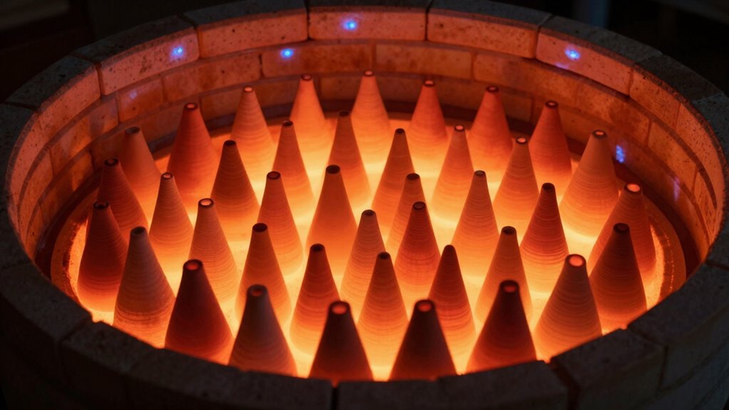 understanding kiln cone temperatures