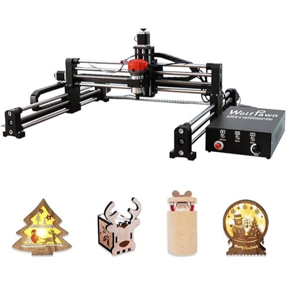 Upgraded 3-Axis CNC Router Milling Machine