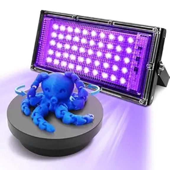 3D Printer UV Resin Curing Light with Turntable